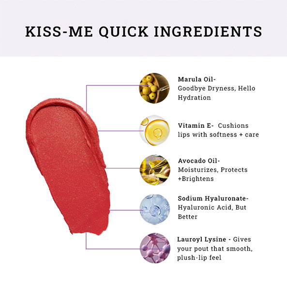 LOVETC Pout, Perfect, Etc Luxe Shimmer Satin Mini Lipstick