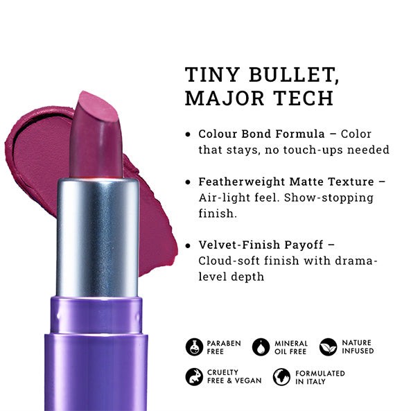 LOVETC Pout, Perfect, Etc High-Definition Matte Lipstick Mini