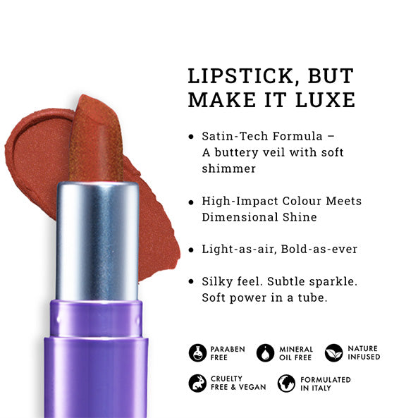 LOVETC Pout, Perfect, Etc Luxe Shimmer Satin Mini Lipstick