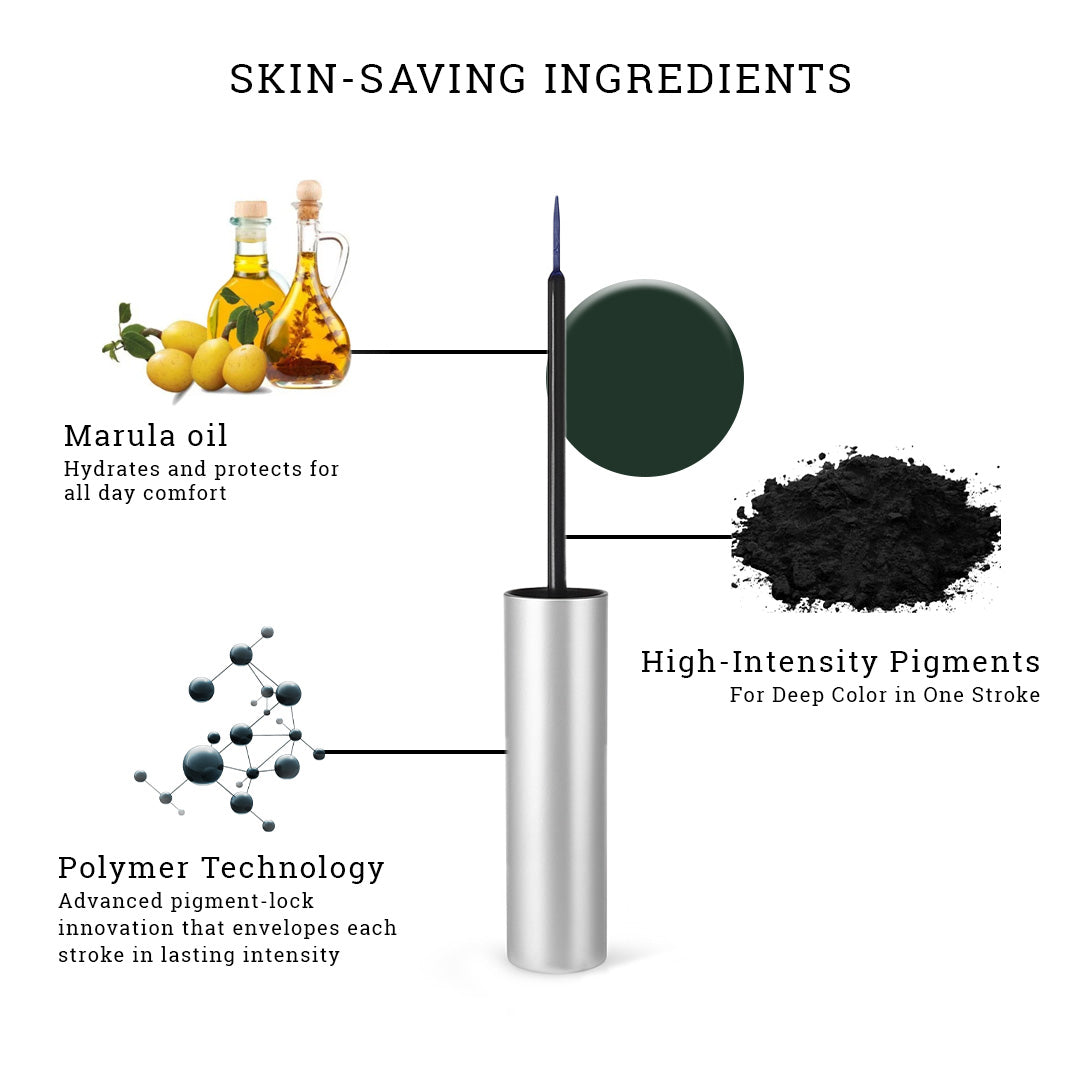 EyeCan Demi-Matte Waterproof Liquid Eyeliner (3.5ml)