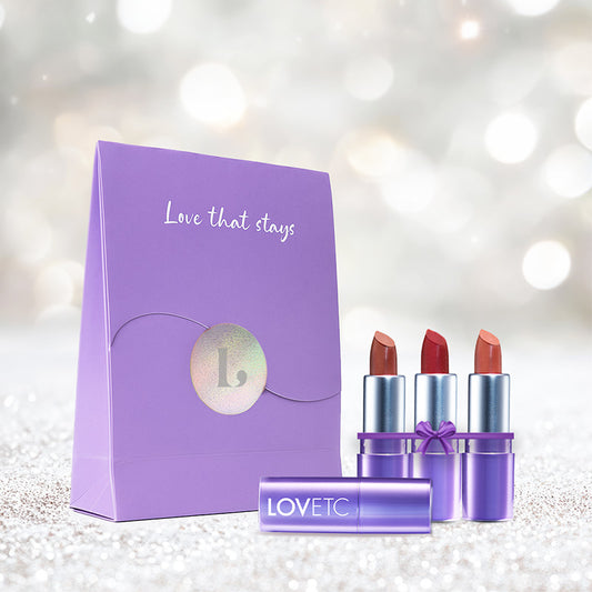 LOVETC Discovery Kit -  High-Definition Matte & Satin Shimmer Mini Lipstick