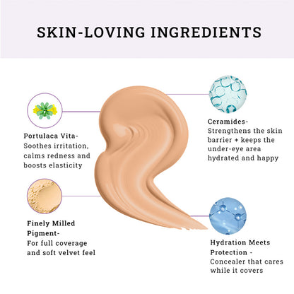 Flawless, Flex, Etc - Creamy Comfort Concealer (5.5g)