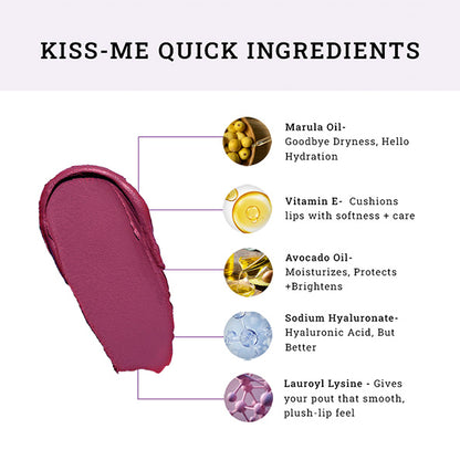 LOVETC Pout, Perfect, Etc High-Definition Matte Lipstick Mini