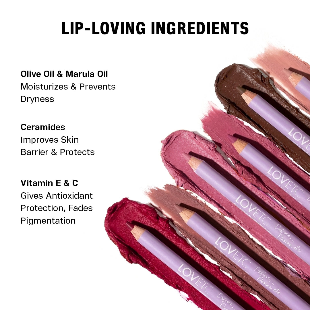 Define, Desire, Etc Ultra-Smooth Longwear Lip Liner - 1.14 gm