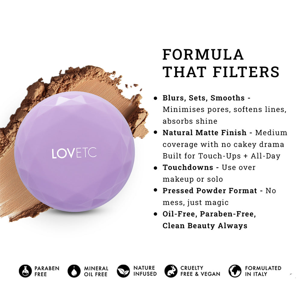 Feather, Flirt, Etc - Filter Finish Compact (9g)