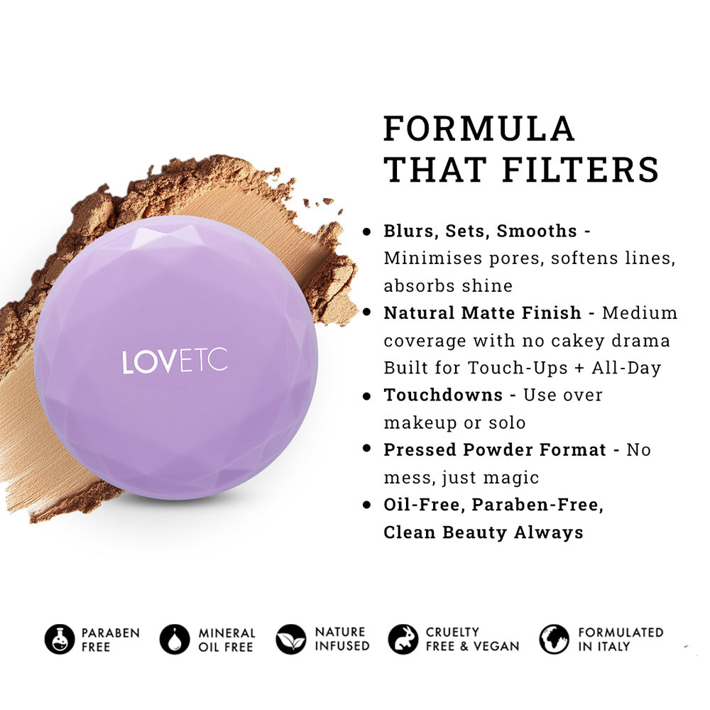 Feather, Flirt, Etc - Filter Finish Compact (9g)