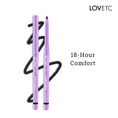 LOVETC On The Go Kit - High-Definition Matte Lipstick , Treatment-Oil Lip Balm, Smudge-Proof Retractable Kajal