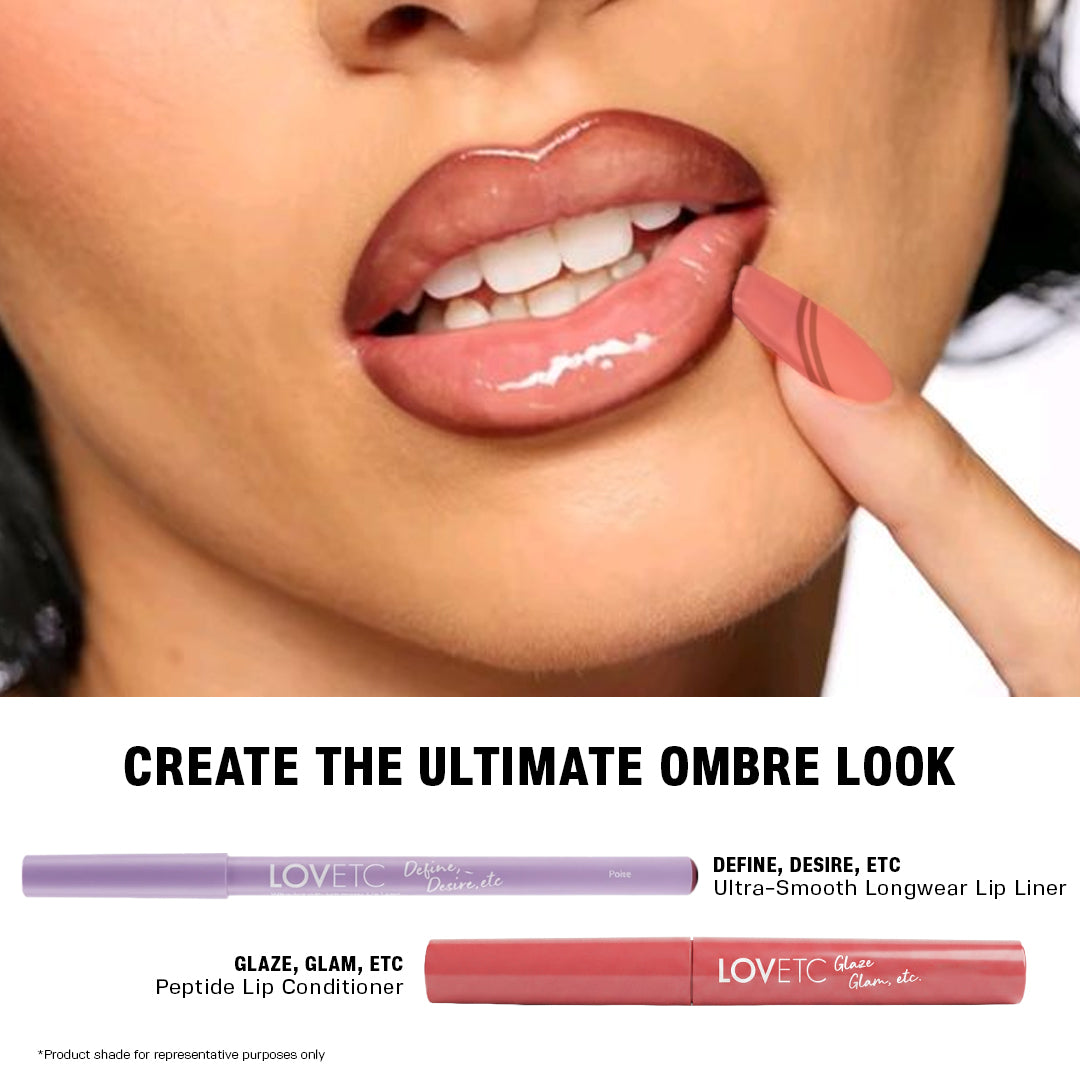 Glaze, Glam, Etc – Peptide Lip Conditioner - 2.4ML