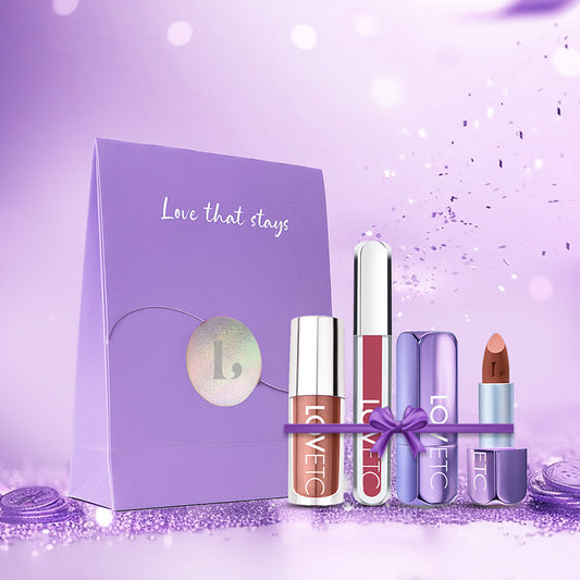 Naked Truth Kit - Zero-Gravity Lip Creme, High Glaze Lip Gloss, High-Definition Matte Lipstick