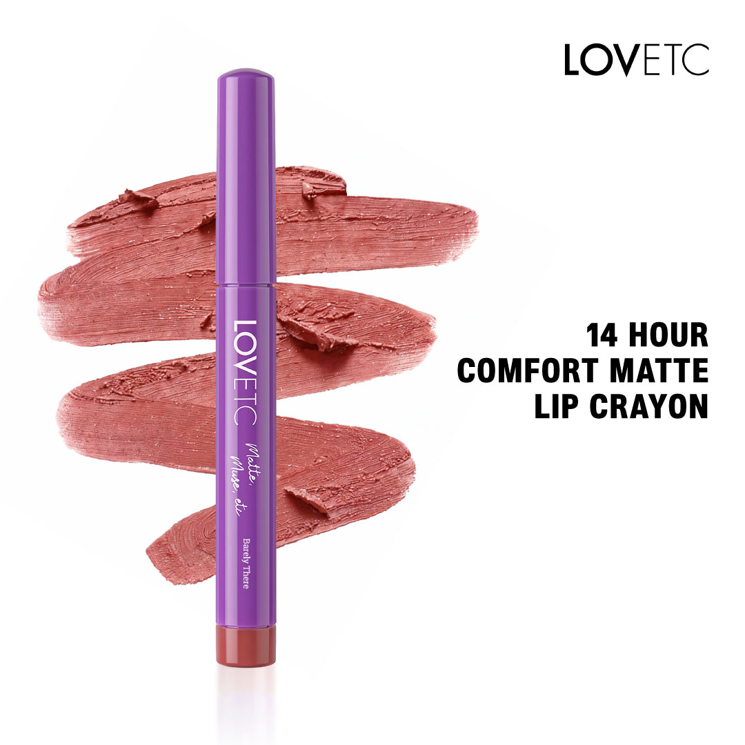 Matte, Muse, Etc – Smudge-Proof Crayon Lipstick - 1.4gm