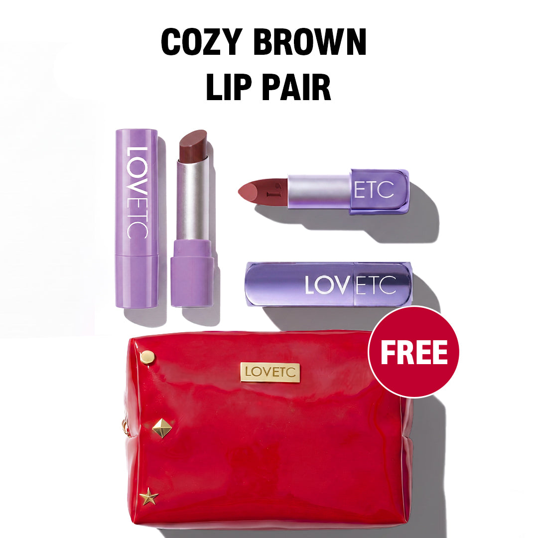 The Cozy Browns Lip Pair