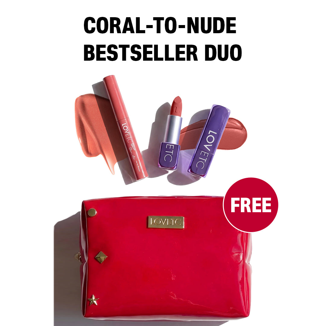 LOVETC's Coral-to-Nude Bestseller Duo