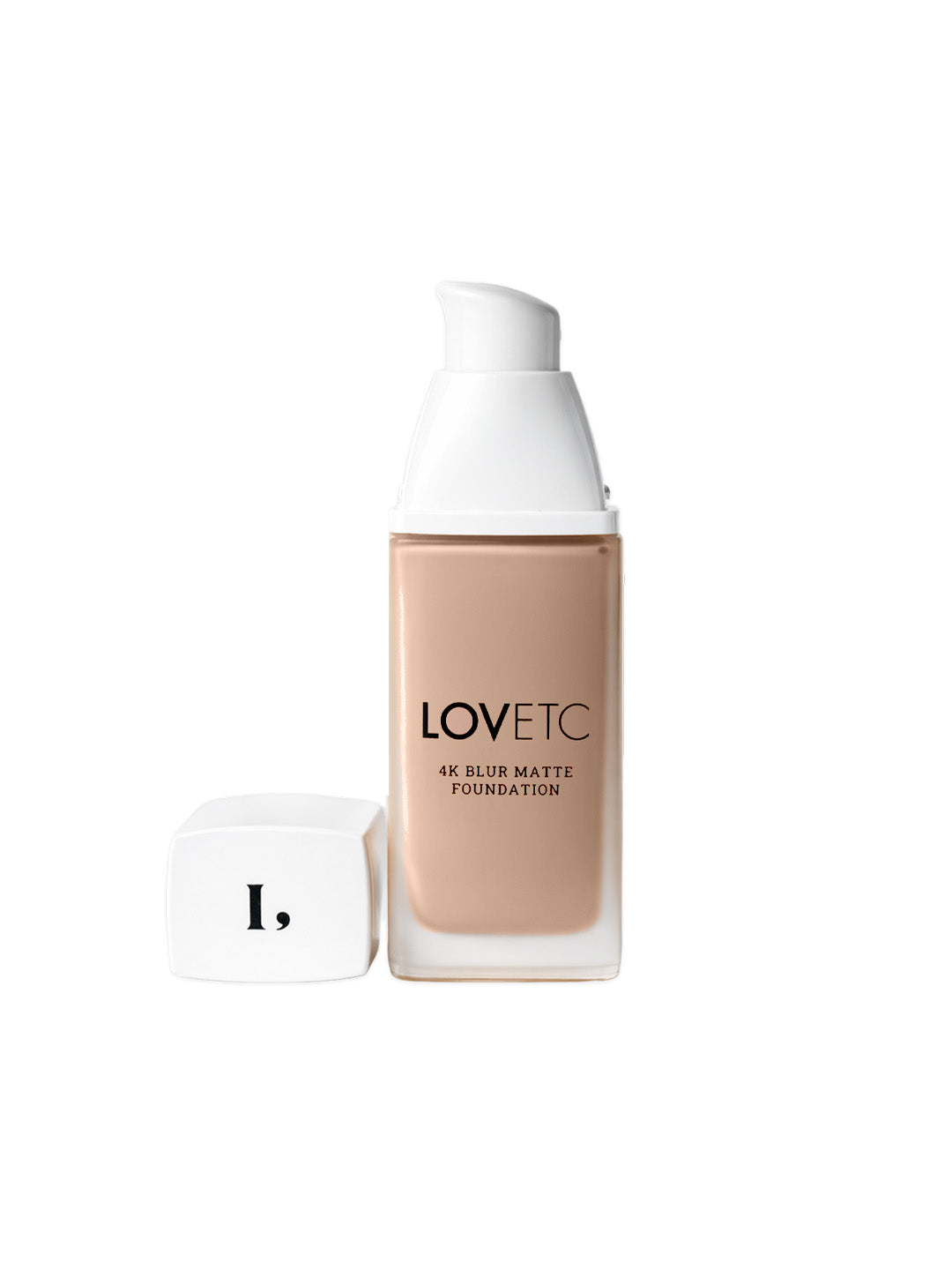 Ace, Face, Etc - 4K Blur Matte Foundation, Vanilla (33 ml) with Free Limited-Edition Red Luxe Pouch