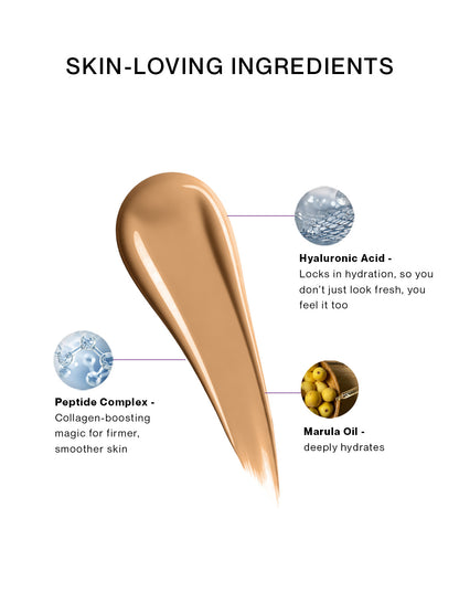 Ace, Face, Etc - 4K Blur Matte Foundation, Mocha (33 ml) with Free Limited-Edition Red Luxe Pouch