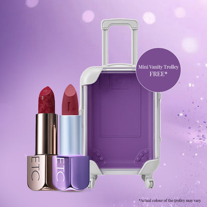 The Crimson Crush Trolley Duo