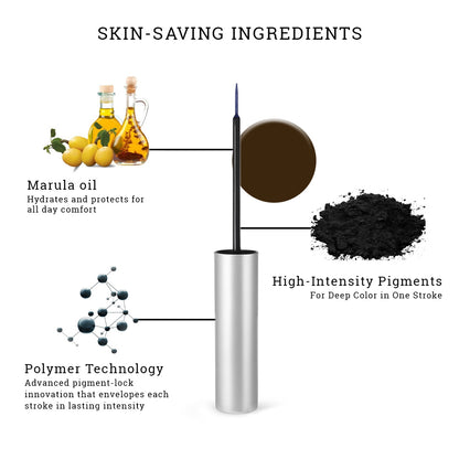 EyeCan Demi-Matte Waterproof Liquid Eyeliner (3.5ml)
