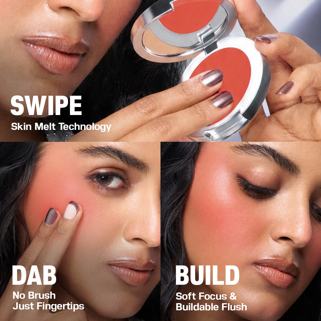 LOVETC 3-in-1 Creme-To-Powder Matte Blush - 5.1g