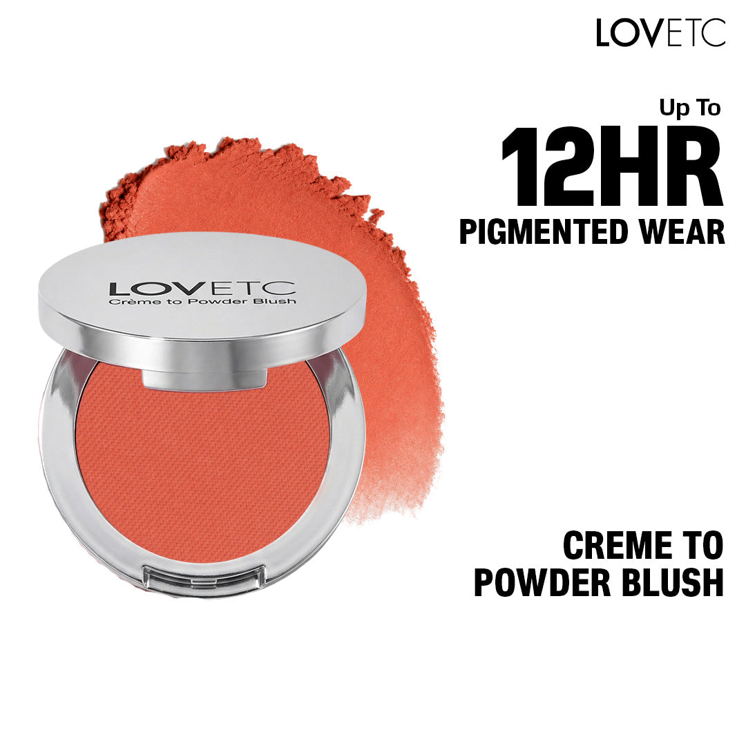 LOVETC 3-in-1 Creme-To-Powder Matte Blush - 5.1g