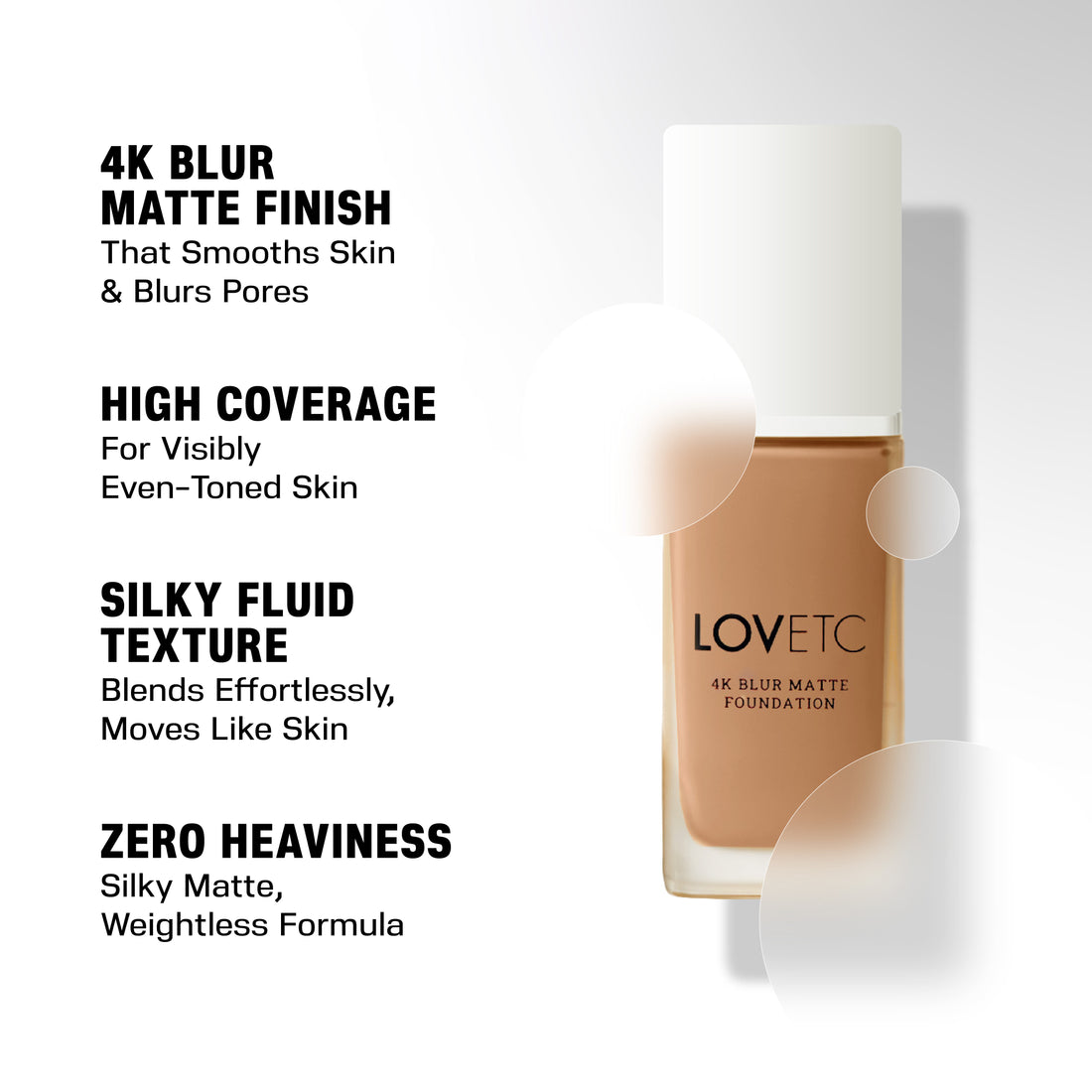 Ace, Face, Etc - 4K Blur Matte Foundation (33ml)