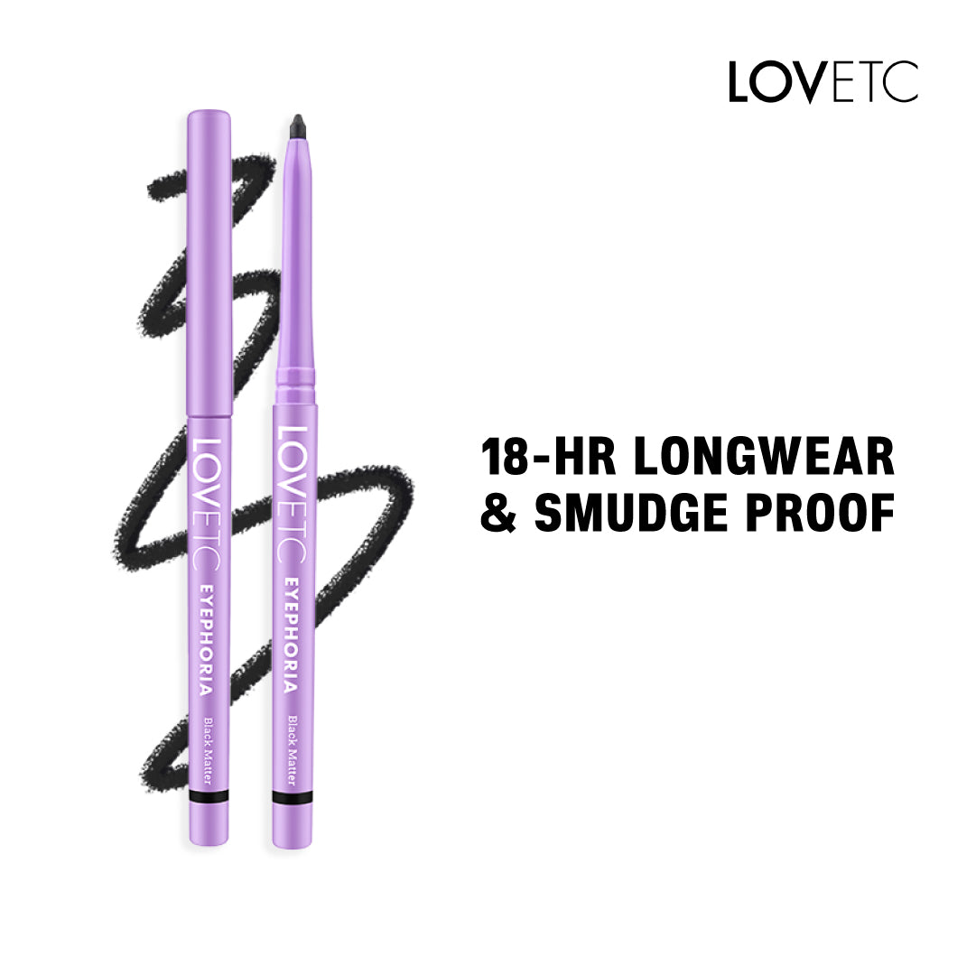Eyephoria - Longwear Smudge-Proof Retractable Kajal (0.35g)