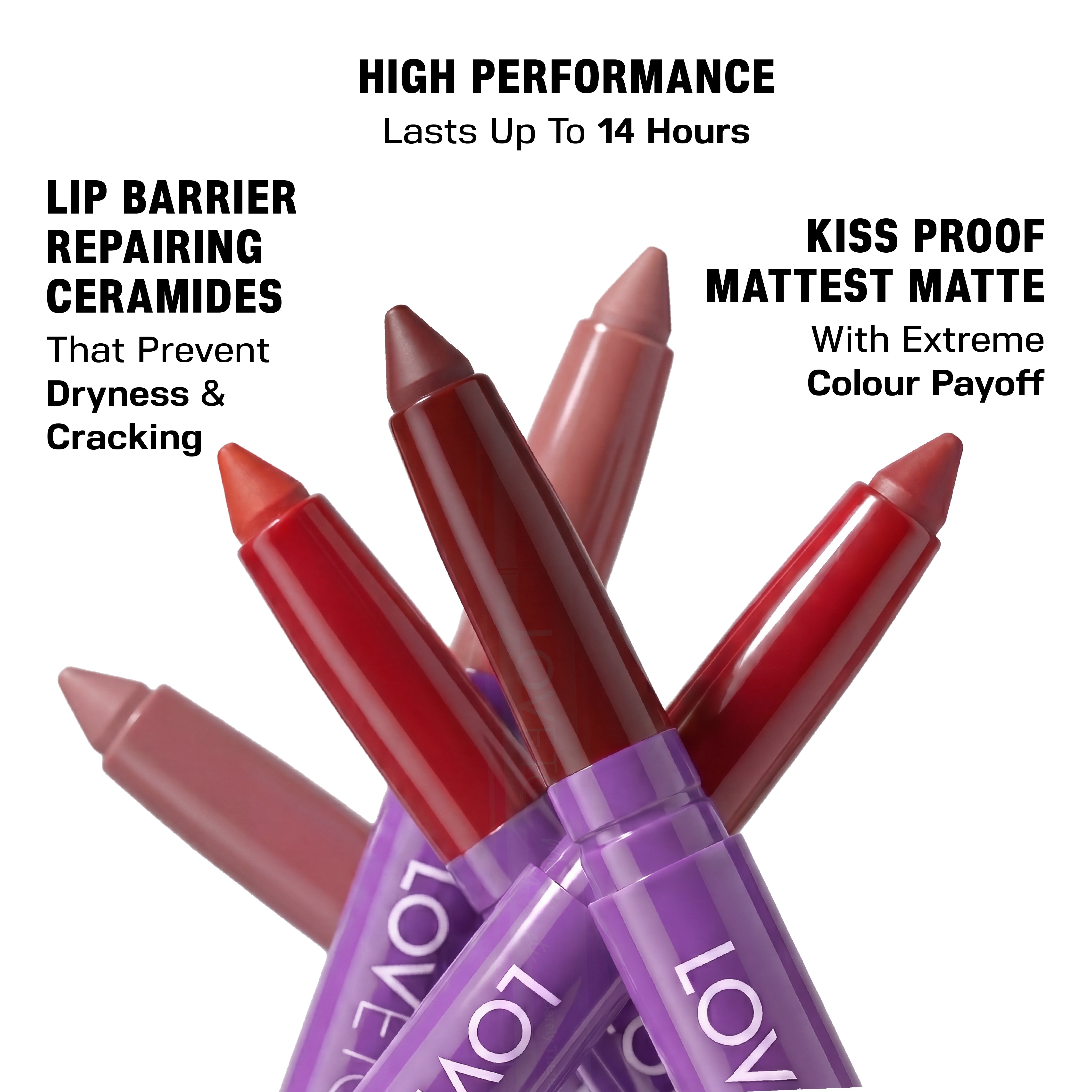 Matte, Muse, Etc – Smudge-Proof Crayon Lipstick - 1.4gm