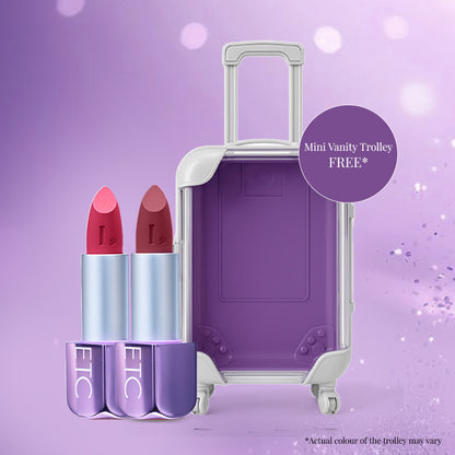 The Bold Bloom Lip Trolley Duo