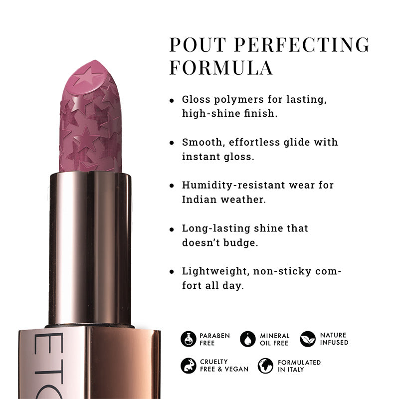 Pout, Perfect, Etc Moisture Shine Lipstick (4g)