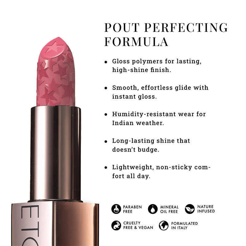 Pout, Perfect, Etc Moisture Shine Lipstick (4g)