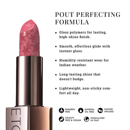 Pout, Perfect, Etc Moisture Shine Lipstick (4g)