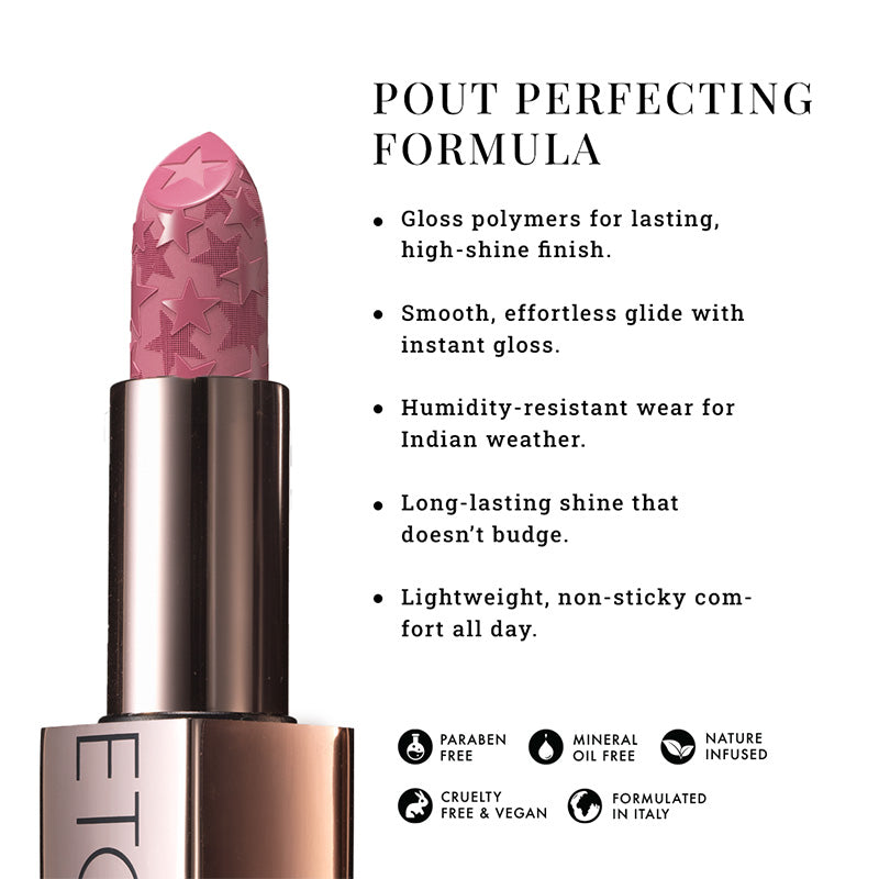 Pout, Perfect, Etc Moisture Shine Lipstick (4g)