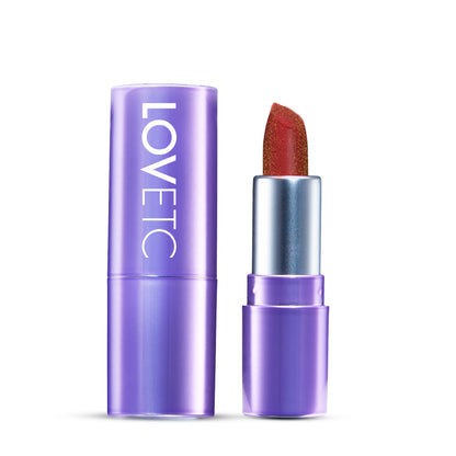 LOVETC Pout, Perfect, Etc Luxe Shimmer Satin Mini Lipstick