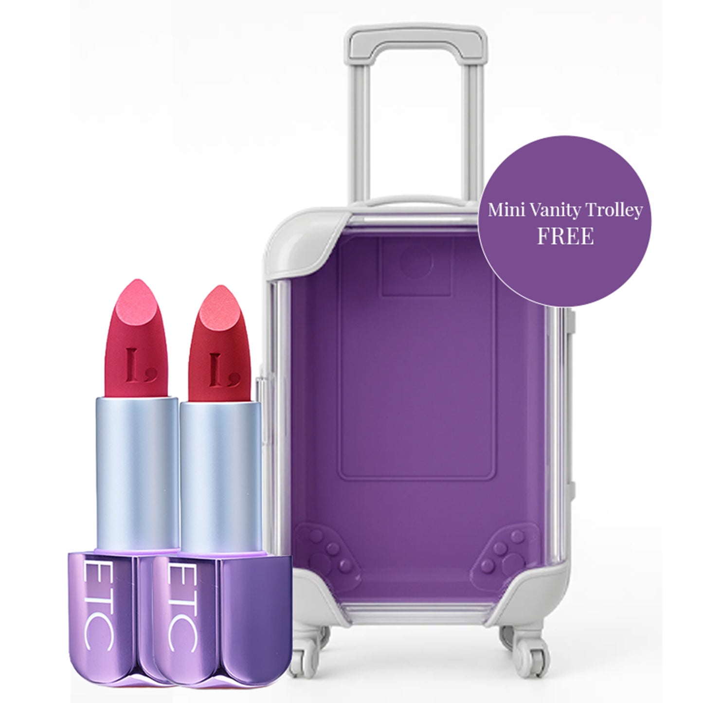 The Red & Rose Play Trolley Duo